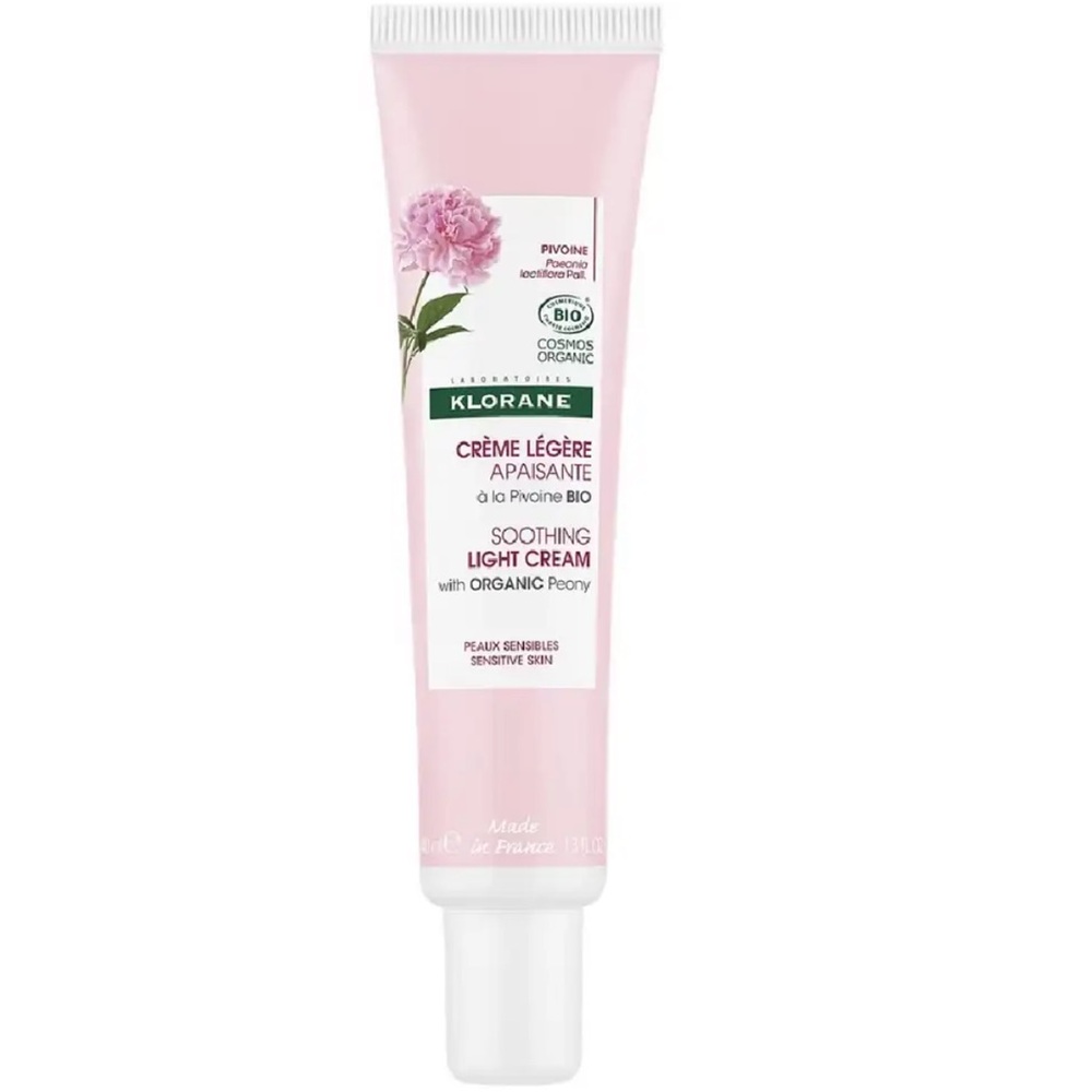 Klorane French Soothing Light Cream with Organic Peony
